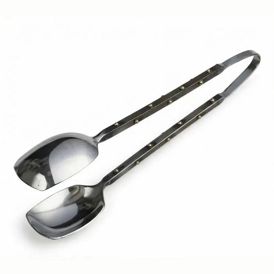 Black & Gold Dot Tong