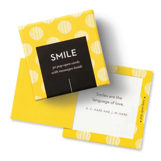 THOUGHTFULLS - SMILE Pop-open Affirmation Card Deck