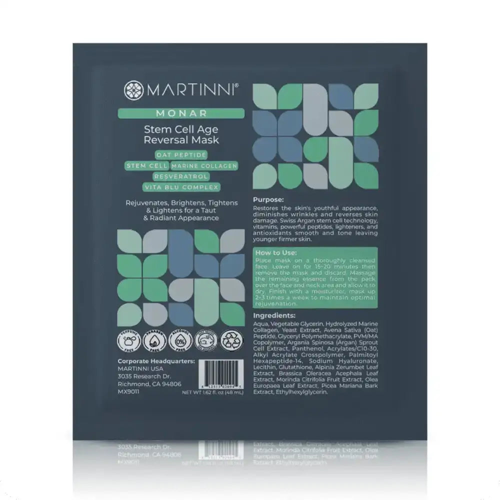 Martinni Stem Cell Age Reversal Sheet Mask