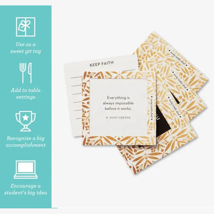 Thoughtfulls - BELIEVE Pop-open Affirmation Cards - 30 Count
