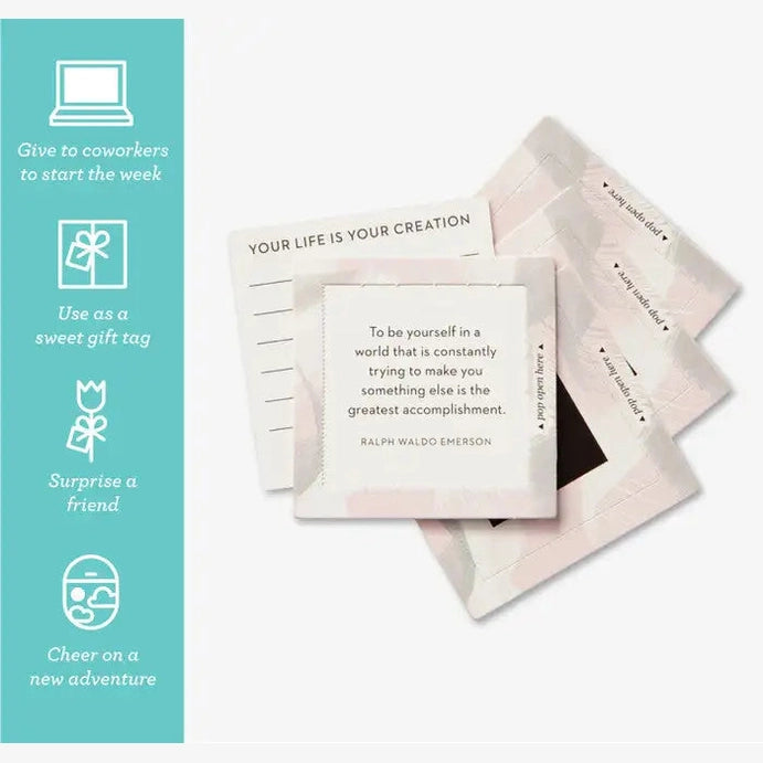 Thoughtfulls - AN INSPIRED LIFE Pop-open Affirmation Cards - 30 Count
