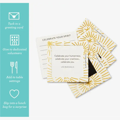Thoughtfulls - SHINE Pop-open Affirmation Cards - 30 Count