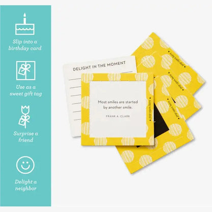 Thoughtfulls - SMILE Pop-open Affirmation Cards - 30 Count