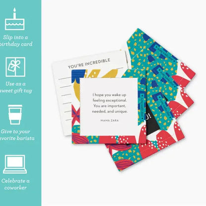 Thoughtfulls - YAY, YOU Pop-open Affirmation Cards 30 - Count