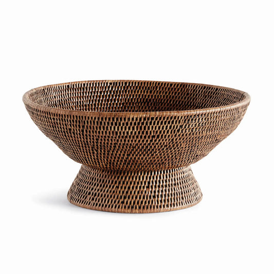 BURMA RATTAN OFFERING BOWL