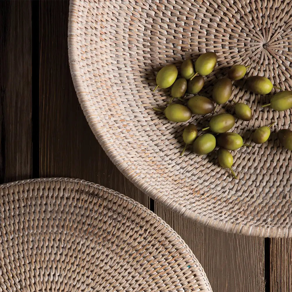 BURMA RATTAN OFFERING BOWL - view 2