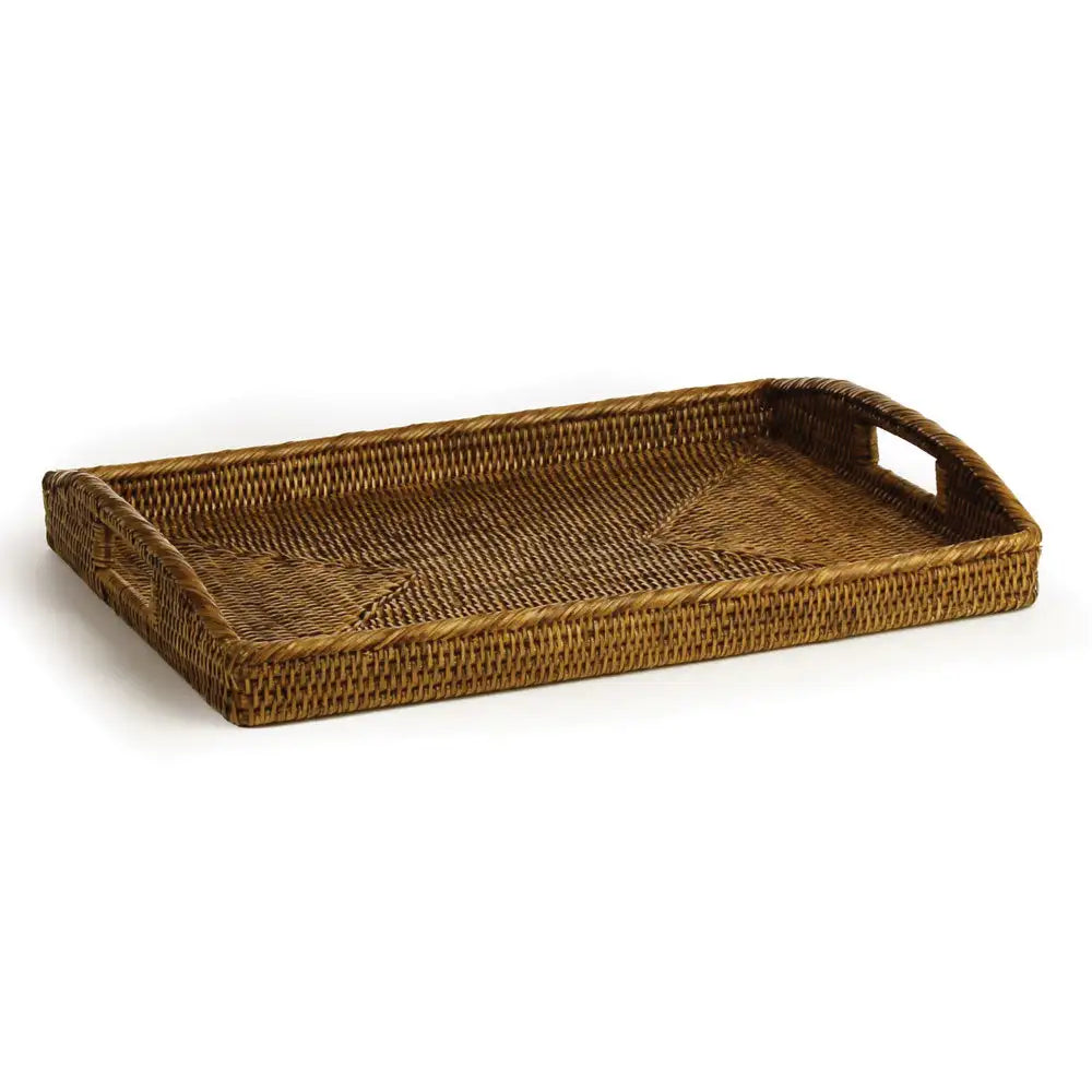 BURMA RATTAN MORNING TRAY 20"