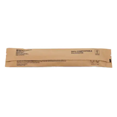 Tess WheatStraw Dental Kit-Toothbrush w/Toothpaste Pkt - 500 per case