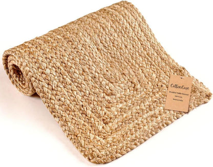 Natural Braided Jute Table Runner