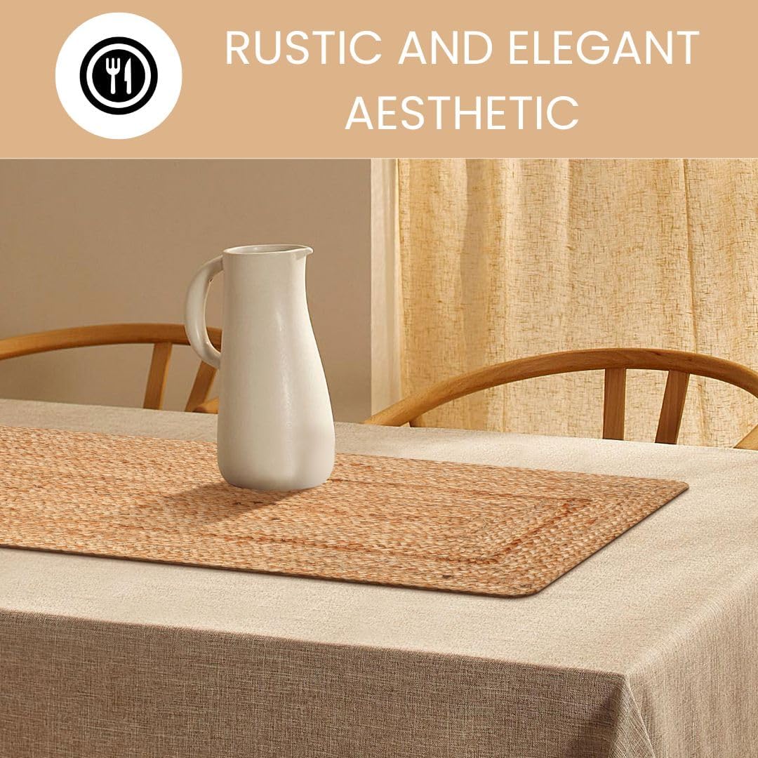 Natural Braided Jute Table Runner