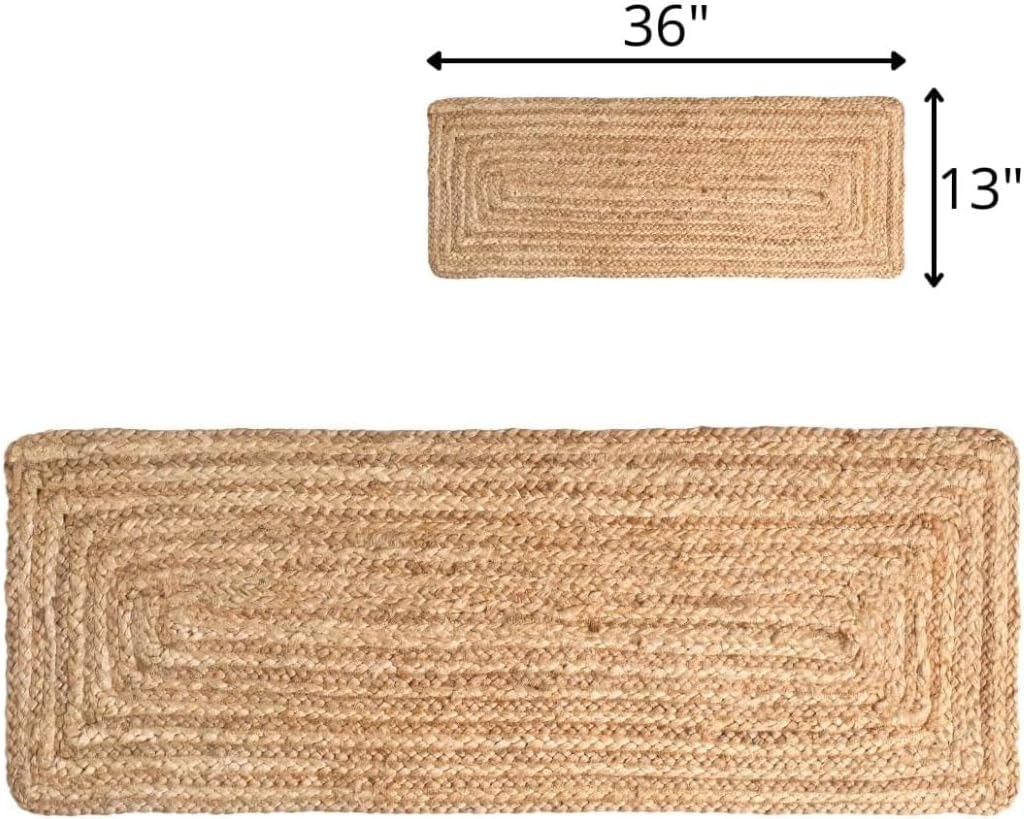 Natural Braided Jute Table Runner