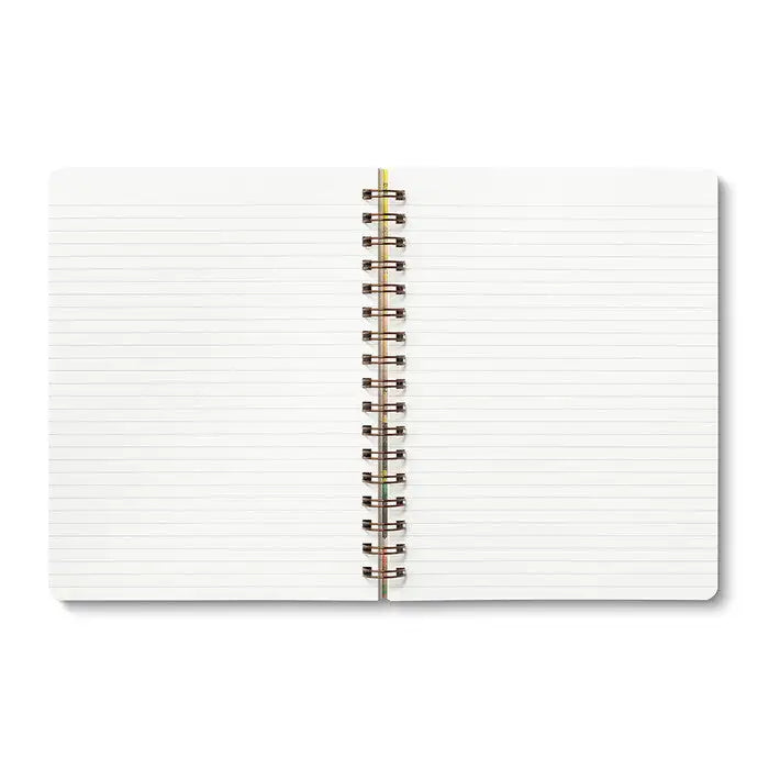 Spiral Notebook - There is a Voice That Doesn't Use Words. Listen