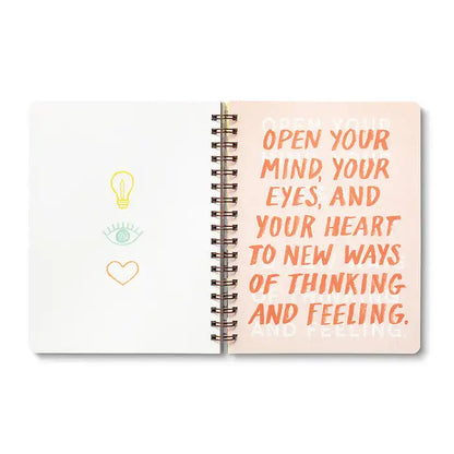 Spiral Notebook - There is a Voice That Doesn't Use Words. Listen