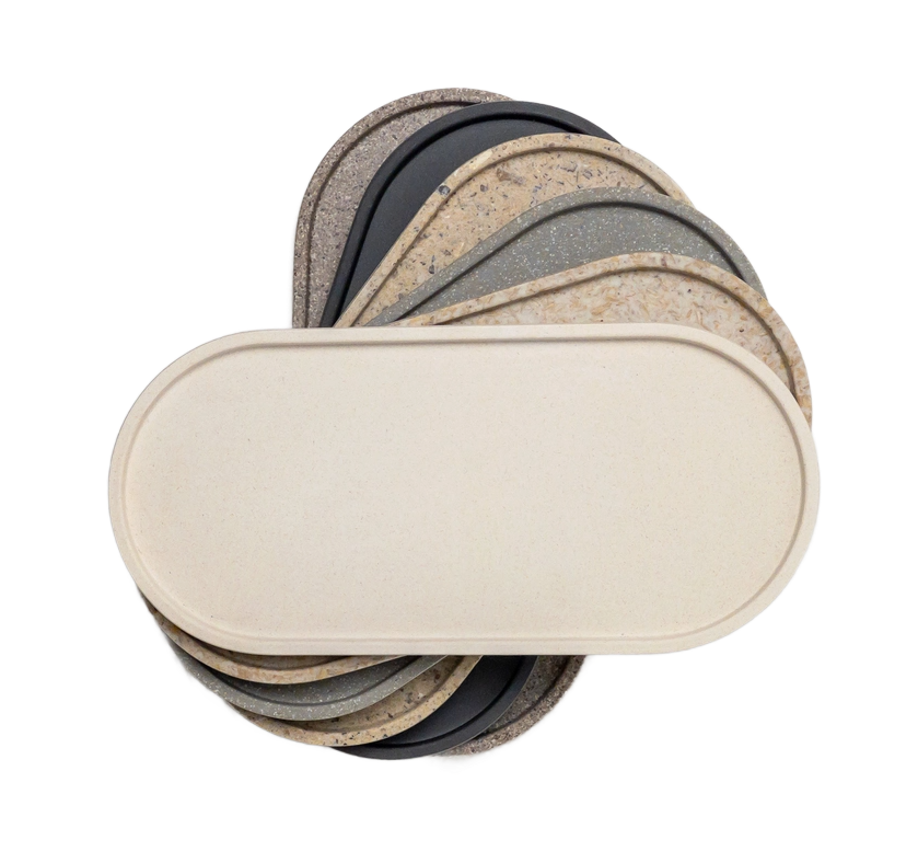 Oval Vanity Trays - Upcycled