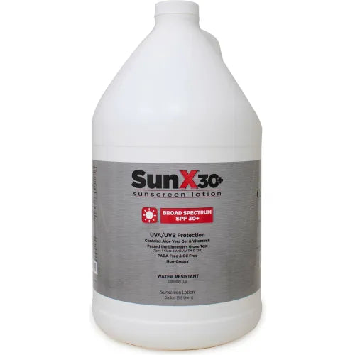 CoreTex Sun X SPF 30+ Broad Spectrum Sunscreen Lotion 1 Gallon Jug