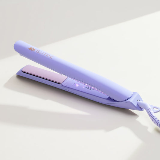 SUTRA Ultra Violet Intelligent Styler with refined ceramic coated floating plates