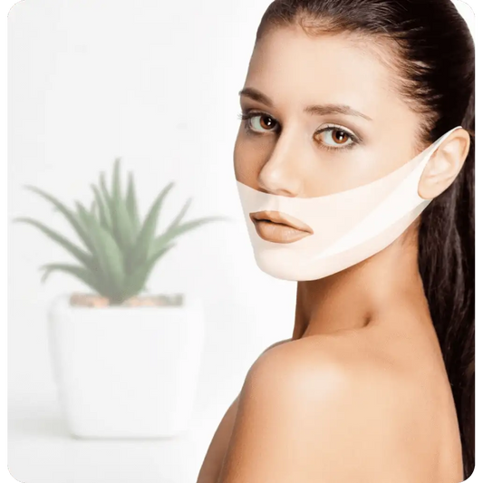 Martinni Beauty V-Lift Chin Lip Jaw Sculpting Mask, 0.88 oz ear-loop sheet mask for jawline and chin contour