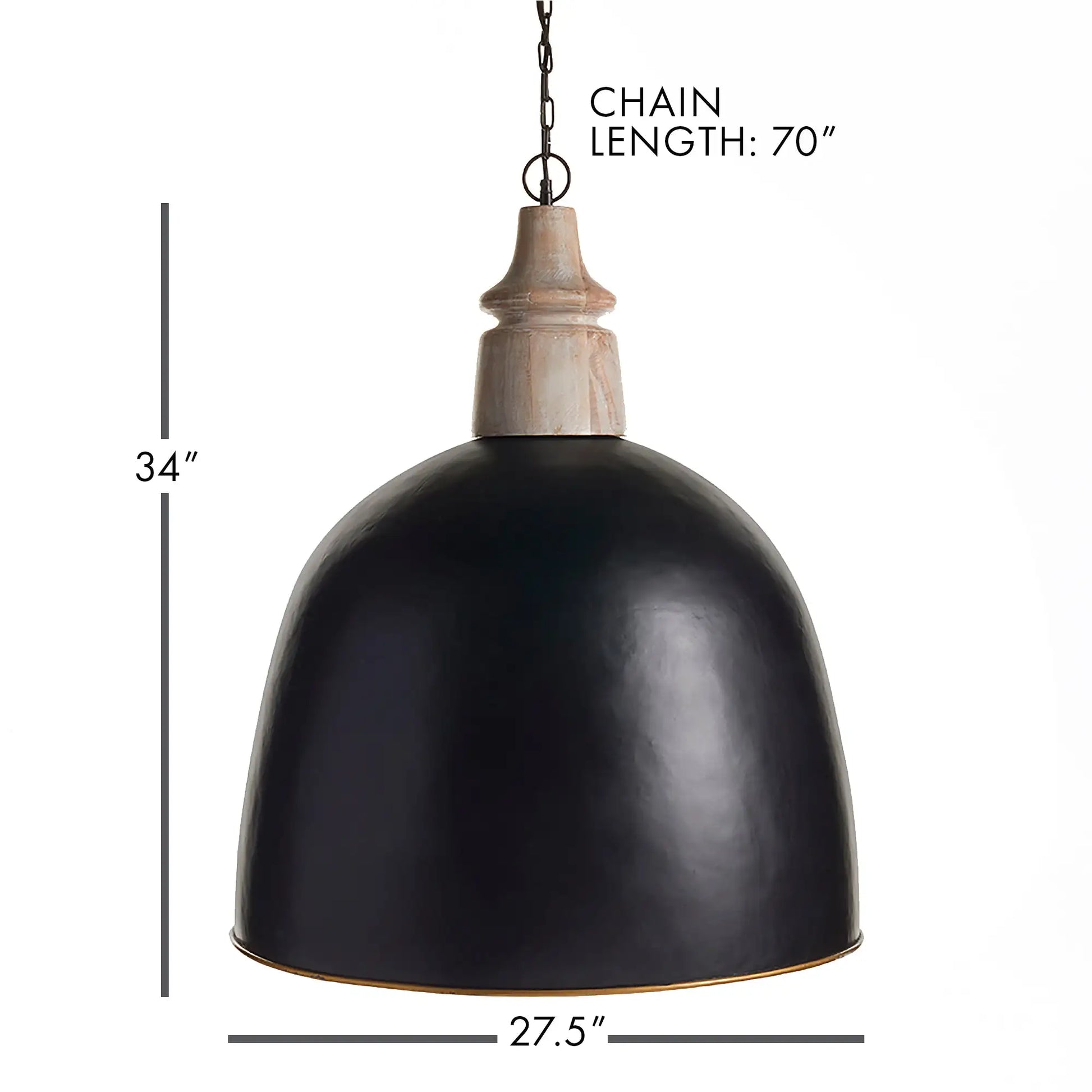 BYZANTINE GRAND DOME PENDANT - view 2