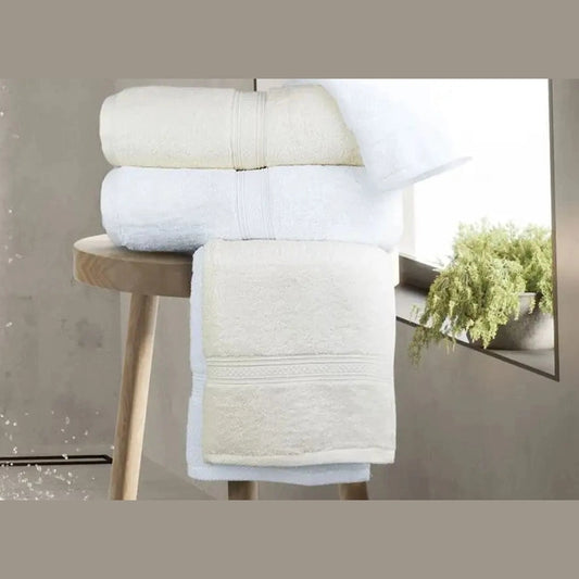 Boca Terry Vicenza Bath Towel 27 x 54 - Ivory