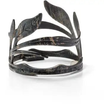 Wrought Iron Leaf Ring