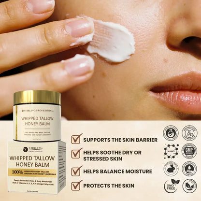 Stirling Professional Whipped Tallow Honey Balm 2oz