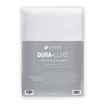 Earthlite Dura‐Luxe™  Microfiber Fitted Sheet (Cream or White)