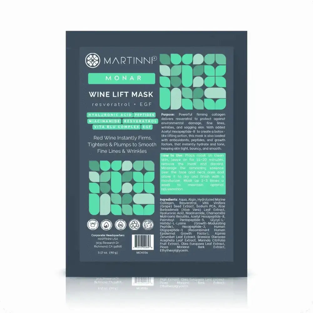 Martinni Wine Lift Collagen Gel Mask