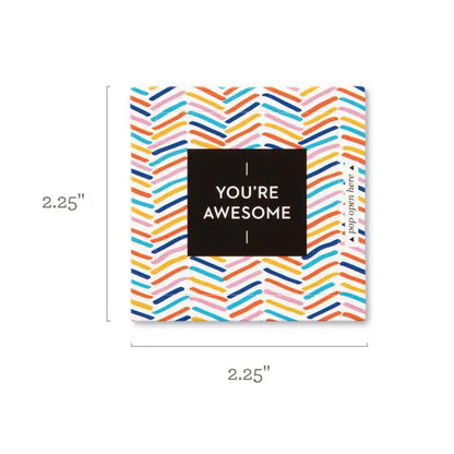 Thoughtfulls - YOU'RE AWESOME Pop-open Affirmation Cards - 30 Count