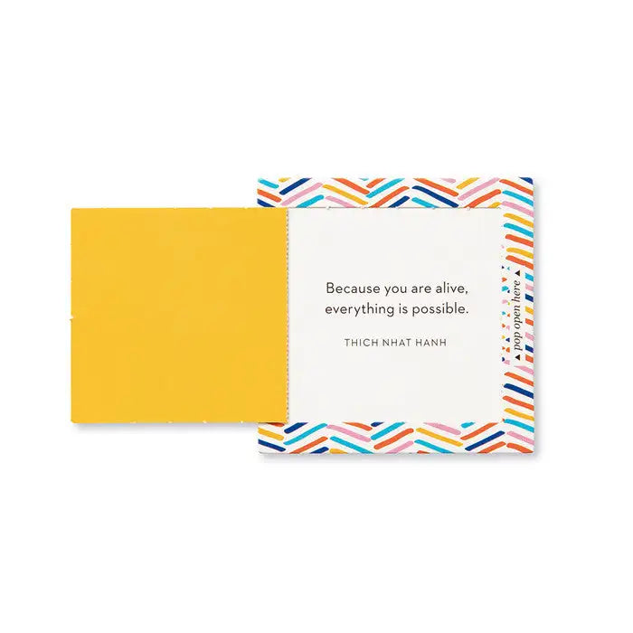Thoughtfulls - YOU'RE AWESOME Pop-open Affirmation Cards - 30 Count