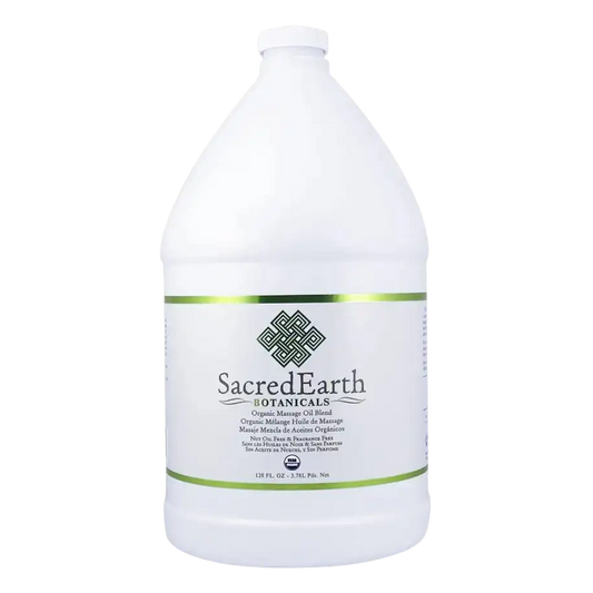 Sacred Earth Organic Massage Oil Blend 1 Gallon