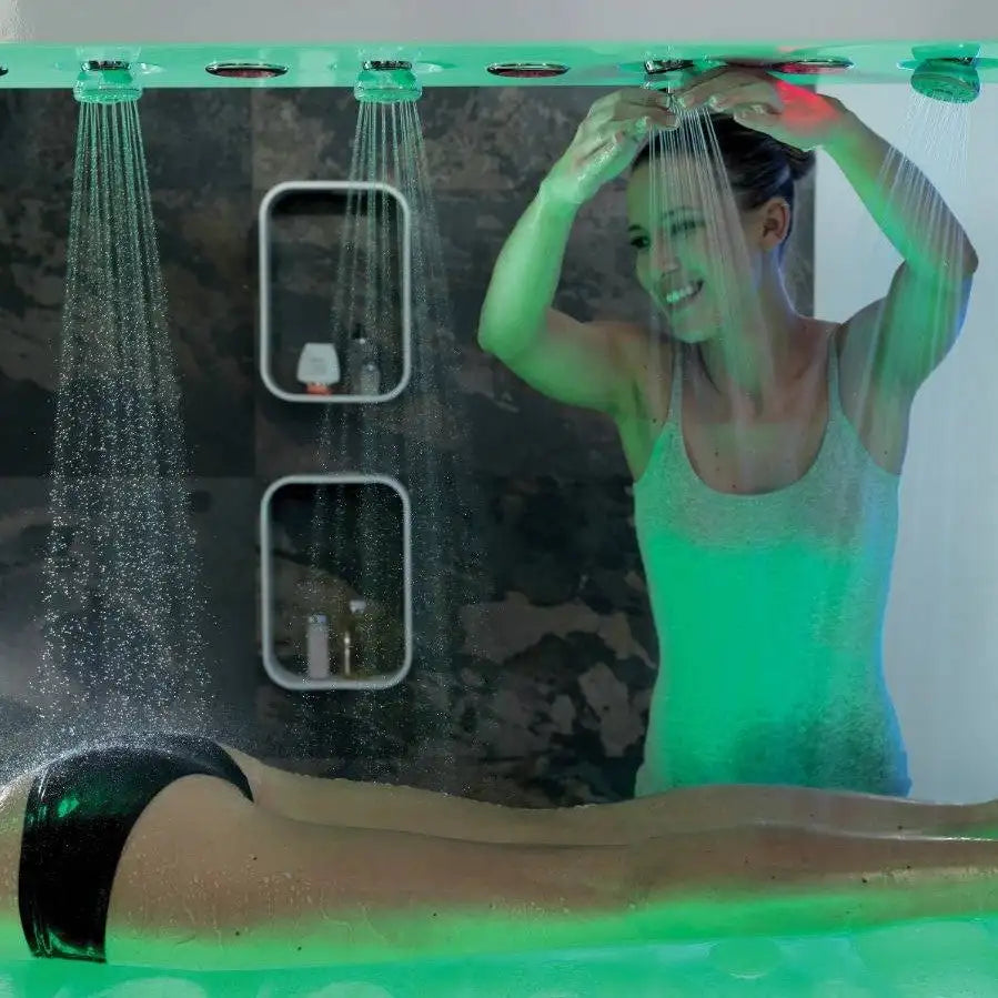 LEMI Aemotio Spa Electrically Adjustable Wet Table With 6 Vichy Jets, Water Matress, Bolero, Heat, Color Therapy