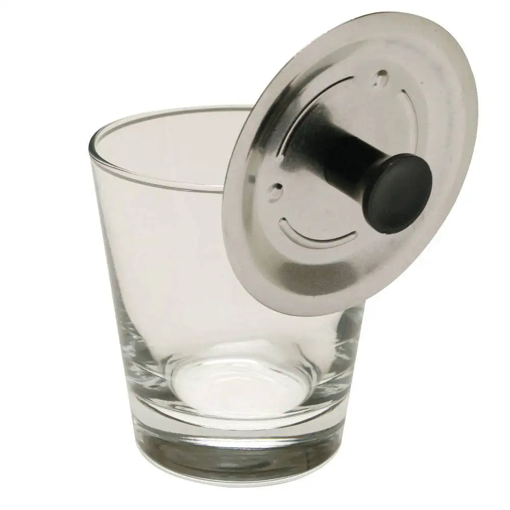 Glass Manicurist Jar With Cover