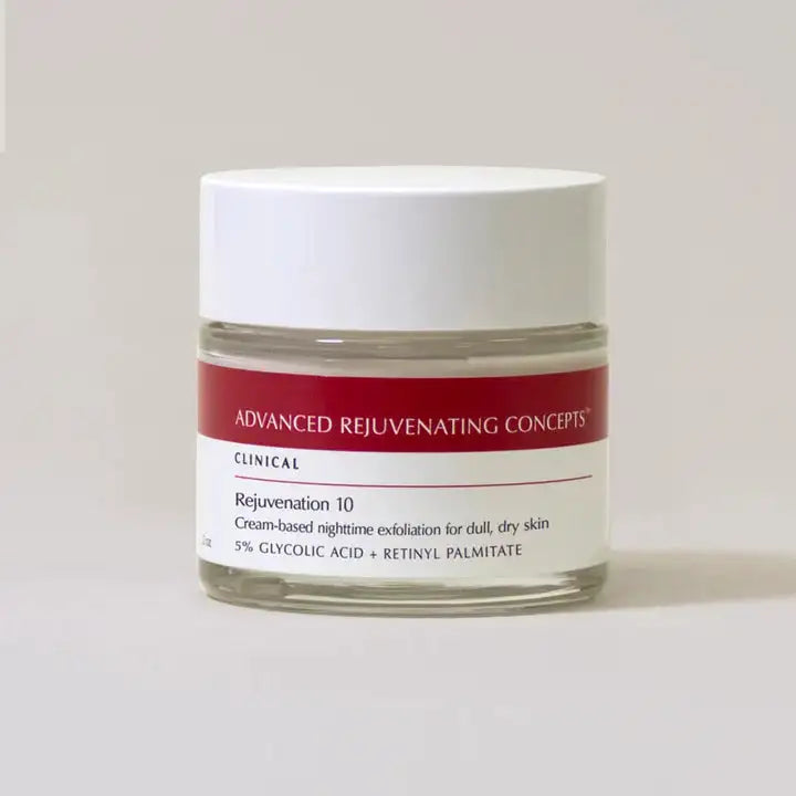 Advanced Rejuvenating Concepts Rejuvenation 10 Nighttime Glycolic Cream - 2 oz