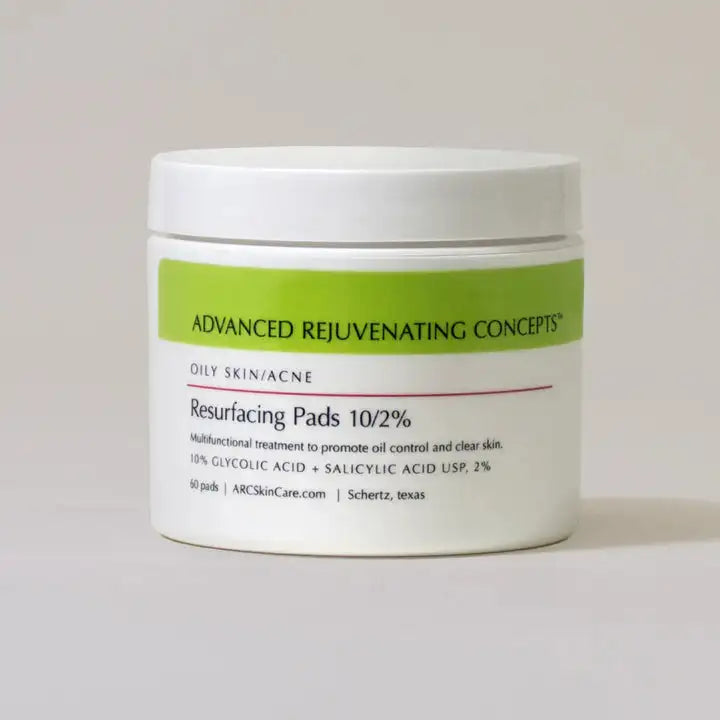 Advanced Rejuvenating Concepts Resurfacing Peel 10+2% - 60 pads