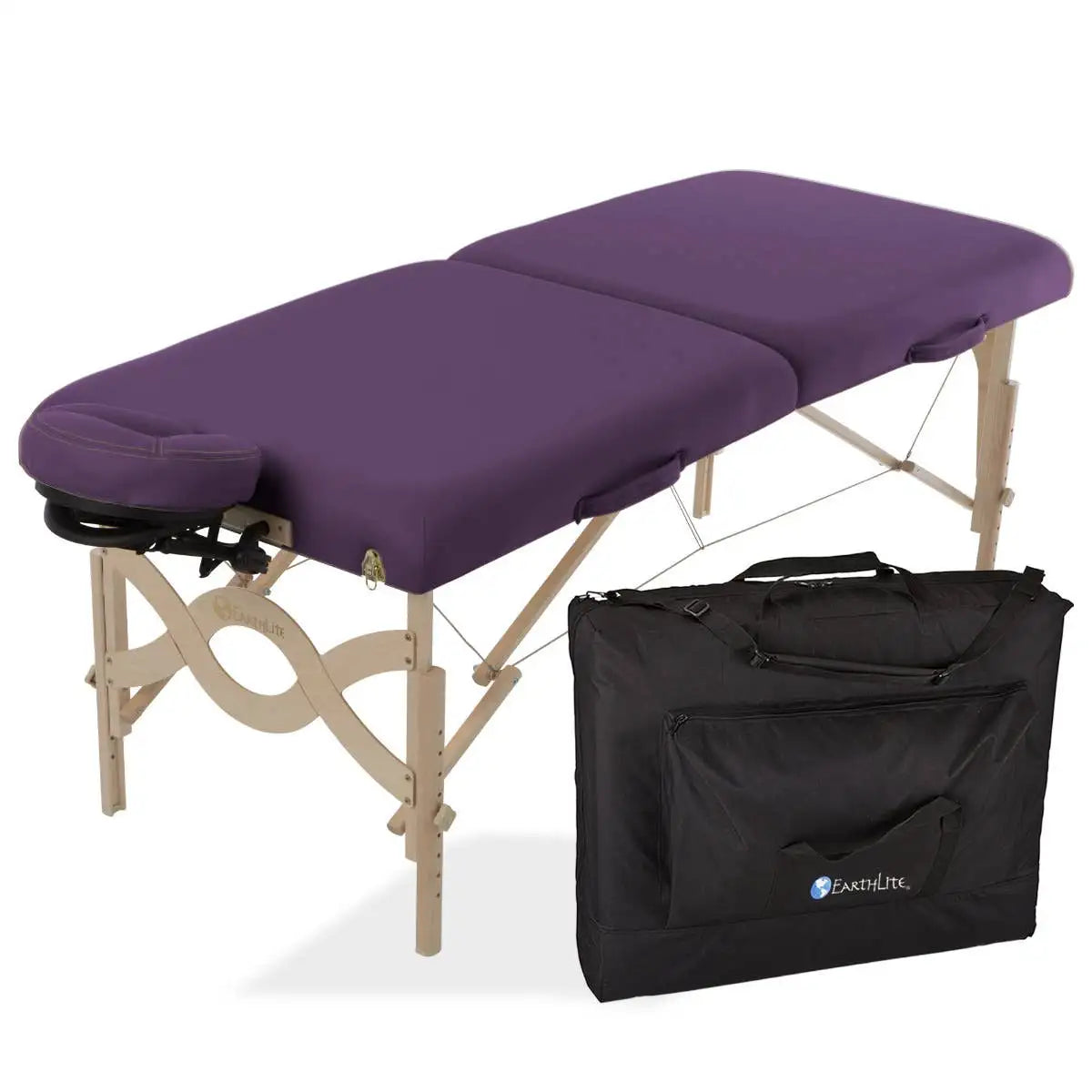 EARTHLITE Portable Massage Table Package  Avalon XD™ Flat Top - Amethyst
