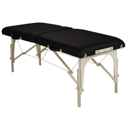Earthlite Avalon XD Tilt Top laid flat, black