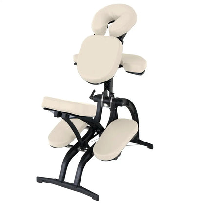 Earthlite Avila II massage chair, vanilla creme