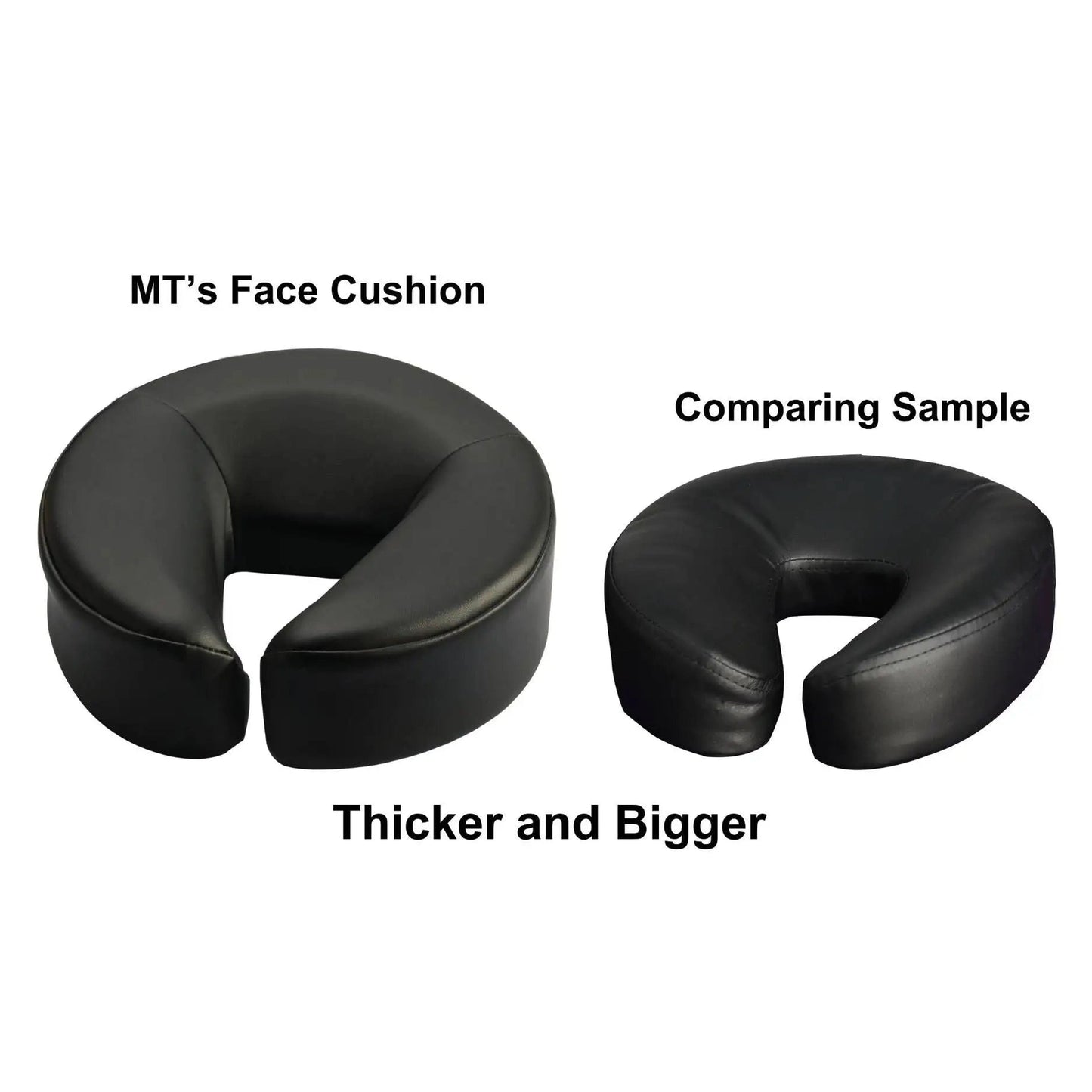 Master Massage Standard Face Rest Cushion/Pillow - Black