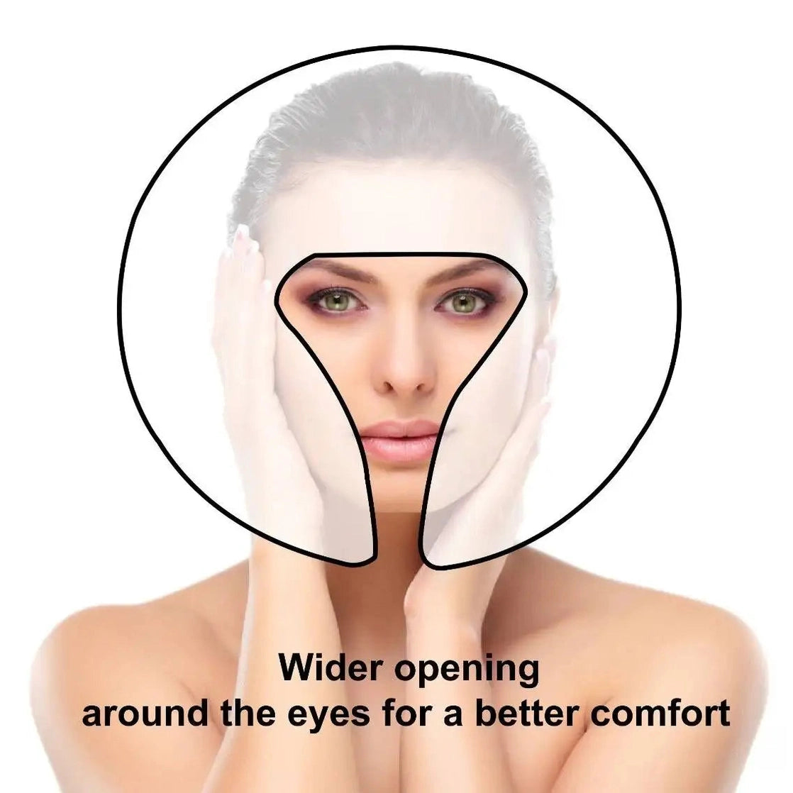 Master Massage Standard Face Rest Cushion/Pillow - Cream