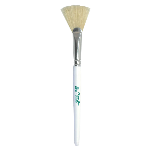 FantaSea Small Fan Boar Bristle Facial Treatment Brush