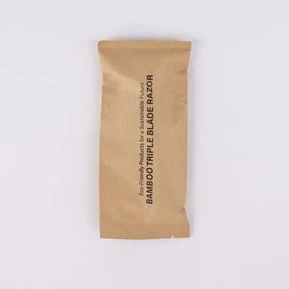 Tess Bamboo Triple Blade Razor with Wheat Straw Head - 250 per case