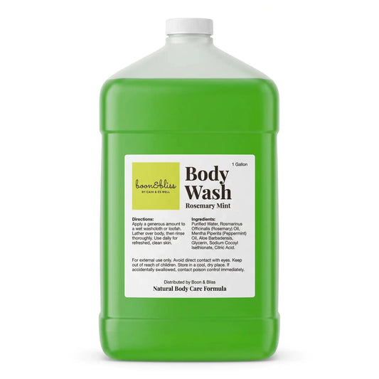 Boon & Bliss Rosemary Mint Body Wash - 4 Gallon