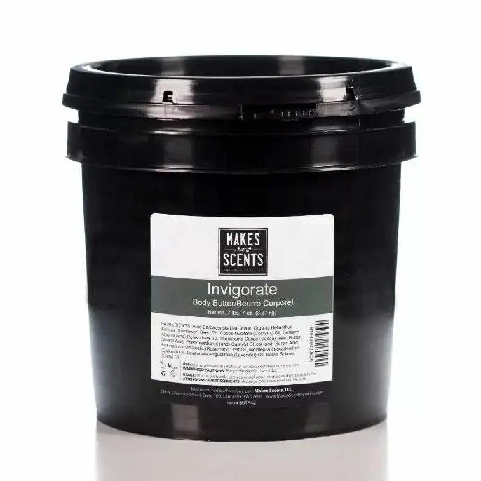 Makes Scents Invigorate Body Butter w/ Aloe Vera - 1 gallon