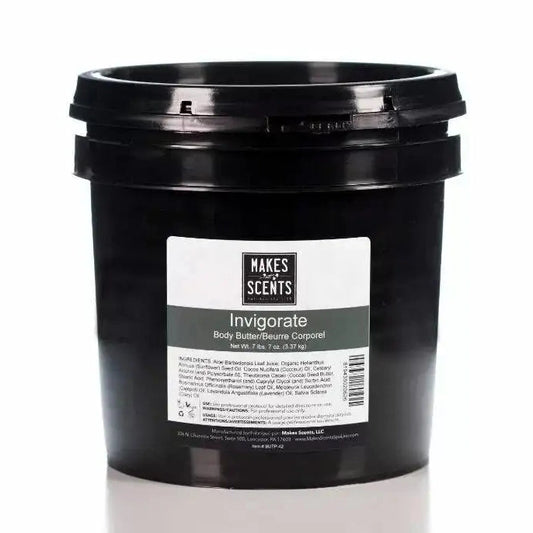 Makes Scents Invigorate Body Butter w/ Aloe Vera - 1 gallon