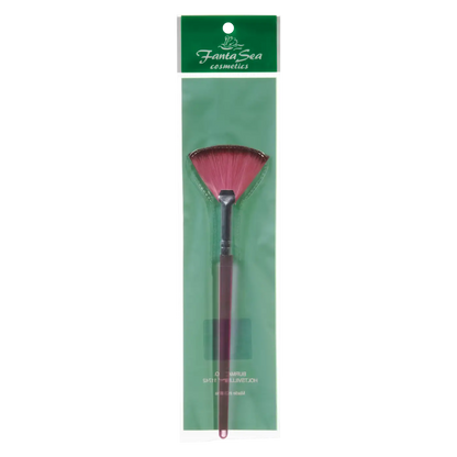 Fantasea Translucent Pink Fan Brush