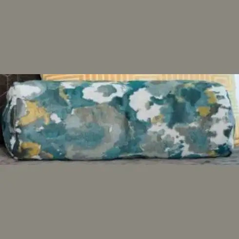 Luxury Therapeutics Neck Roll Bolster- Santorini Teal