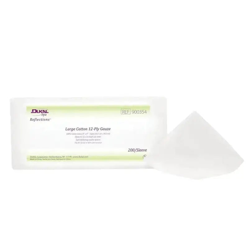 Dukal 12-Ply Gauze 4x4 (opens to 8"x8") - 200 PK