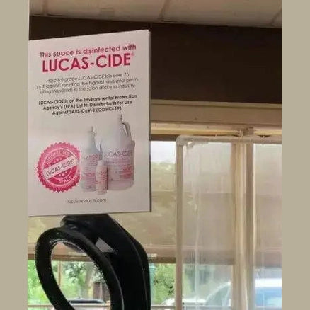 Lucas-Cide Window Cling
