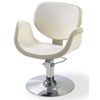 Carnaby Rotating Salon chair with Fixed Aluminum Base
