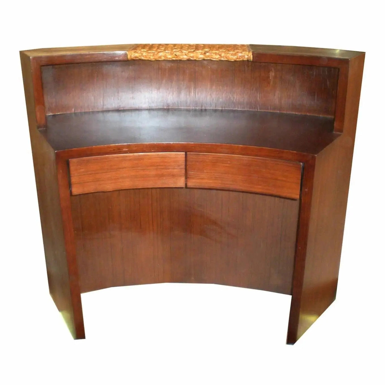 B & S Rattan Pattern Reception Counter